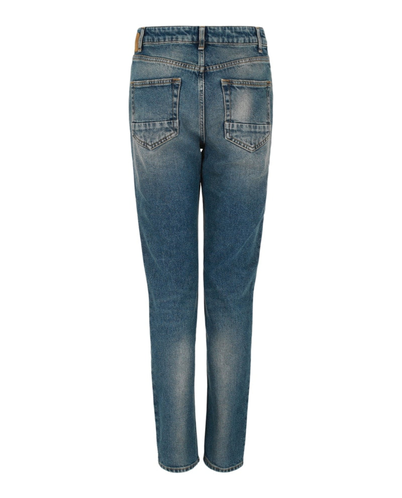 Palm Angels Raw Skinny Jeans Blue