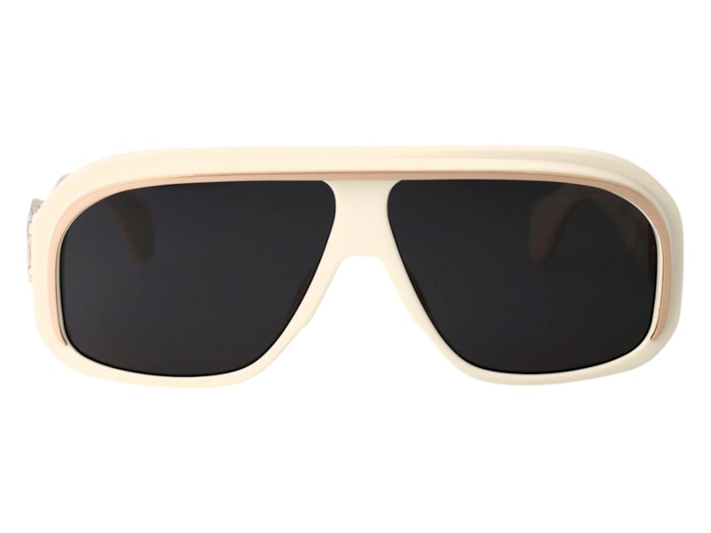Palm Angels Reedley Sunglasses White Dark Grey (PERI063S24PLA0010107)