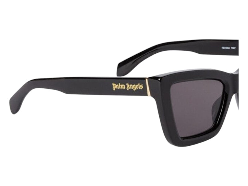 Palm Angels Roseville Sunglasses Black Dark Grey Roseville (PERI091F24PLA0011007)