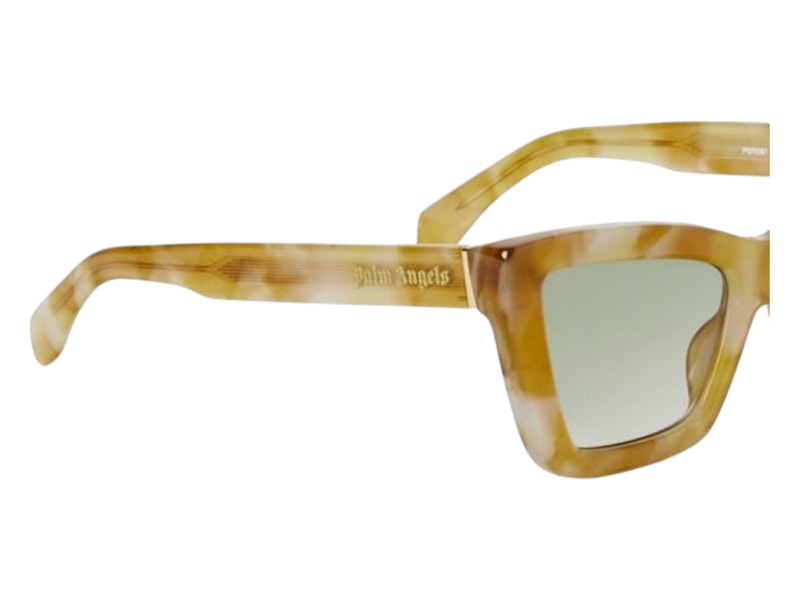 Palm Angels Roseville Sunglasses Havana Gradient Green (PERI091F24PLA0011954)