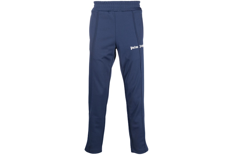 Palm Angels Side Stripe Track Pants Blue/White