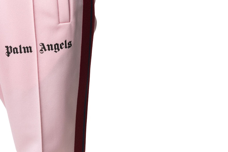 Palm Angels Side Stripe Track Pants Pink/Red