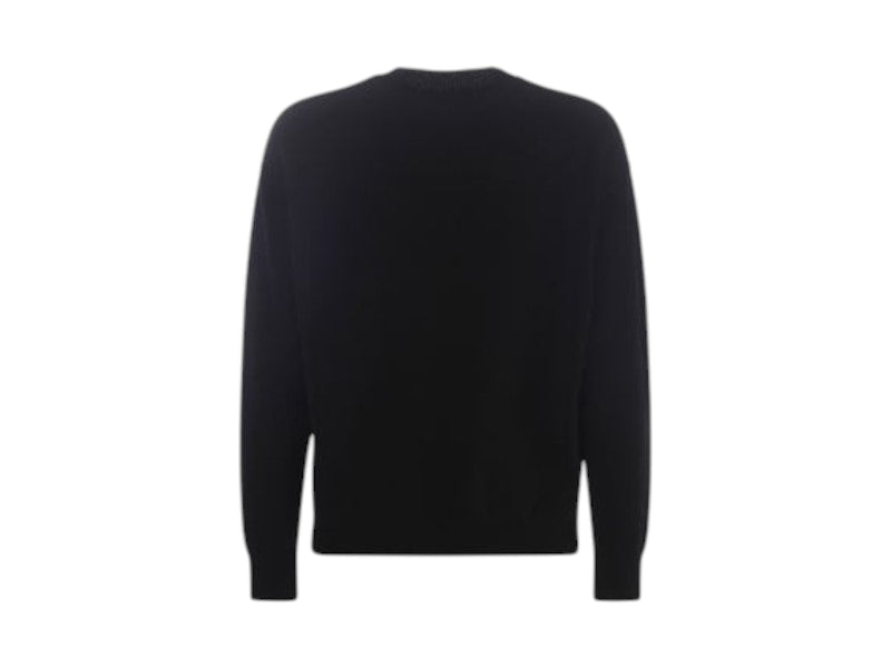 Palm Angels Sketchy Intarsia Sweater Black