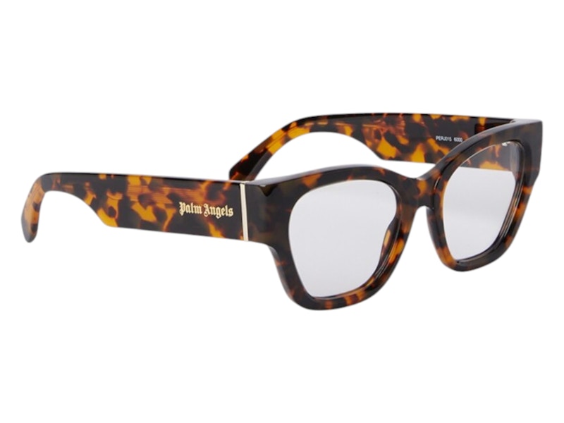 Palm Angels Style 15 Eyeglasses Havana Clear Lens (PERJ015S25PLA0016000)