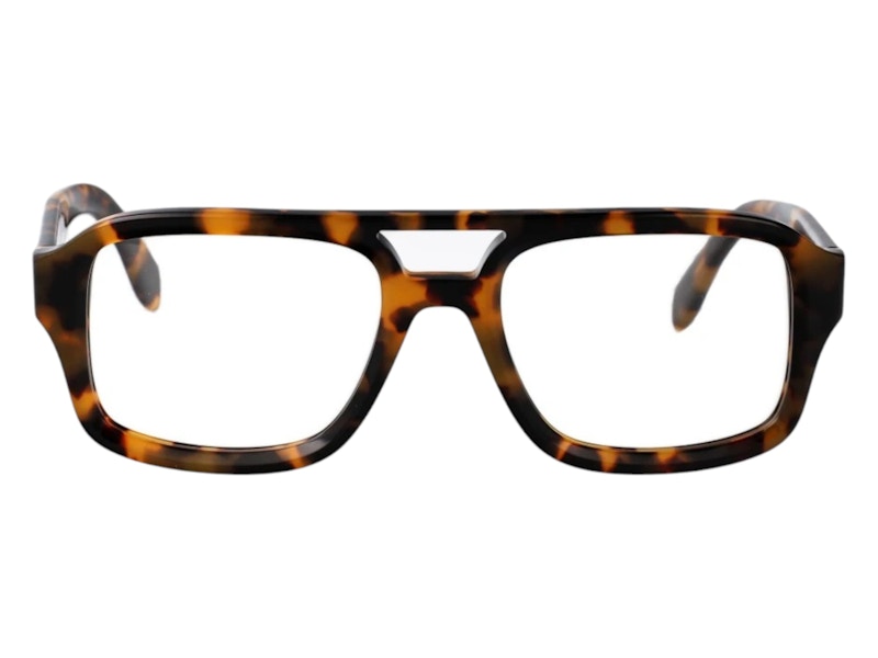 Palm Angels Style 16 Eyeglasses Havana Clear Lens (PERJ016S25PLA0016000)