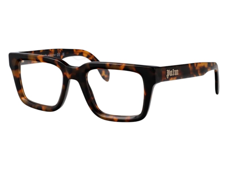 Palm Angels Style 19 Eyeglasses Havana Clear Lens (PERJ019S25PLA0016000)