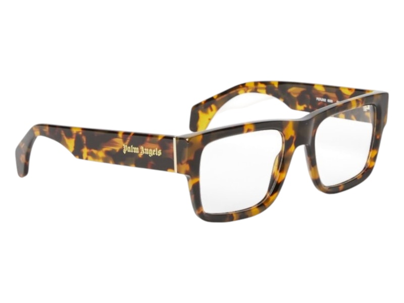 Palm Angels Style 2 Eyeglasses Havana Clear Lens (PERJ002F24PLA0016000)