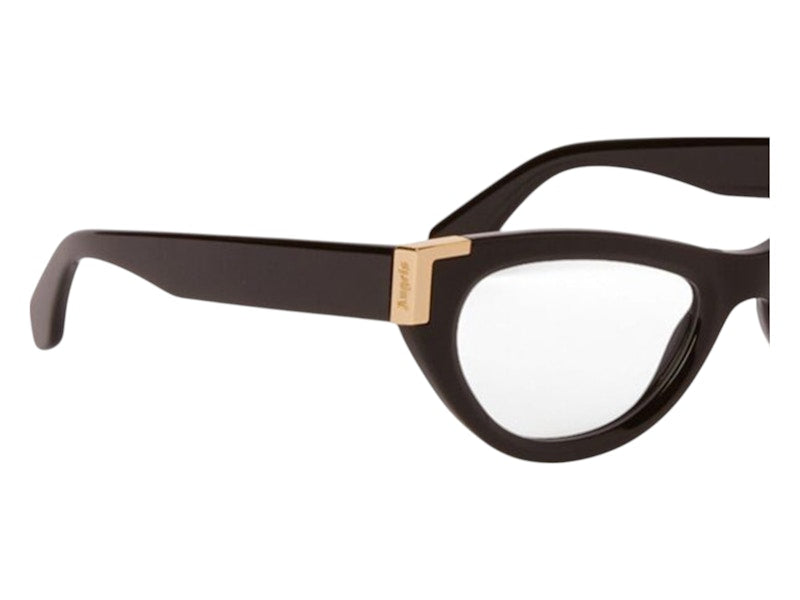 Palm Angels Style 9 Eyeglasses Black Clear Lens (PERJ009F24PLA0011000)