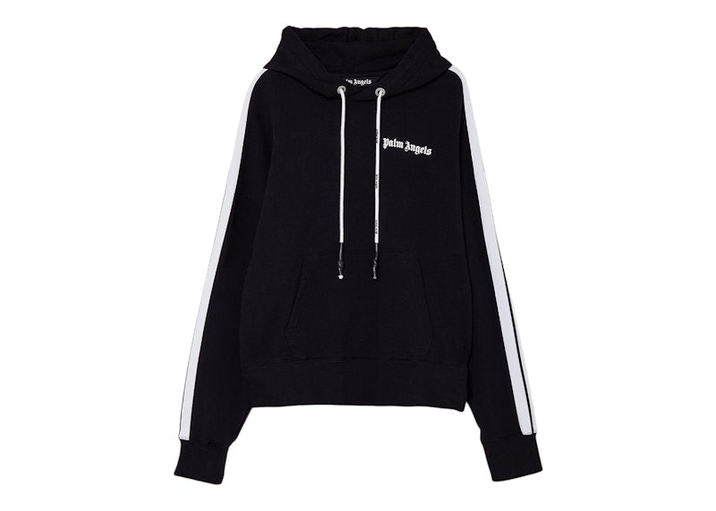 Palm Angels Track Hoodie Black/White