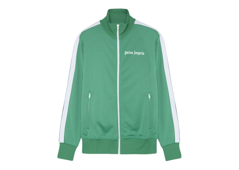 Palm Angels Track Jacket Green/White