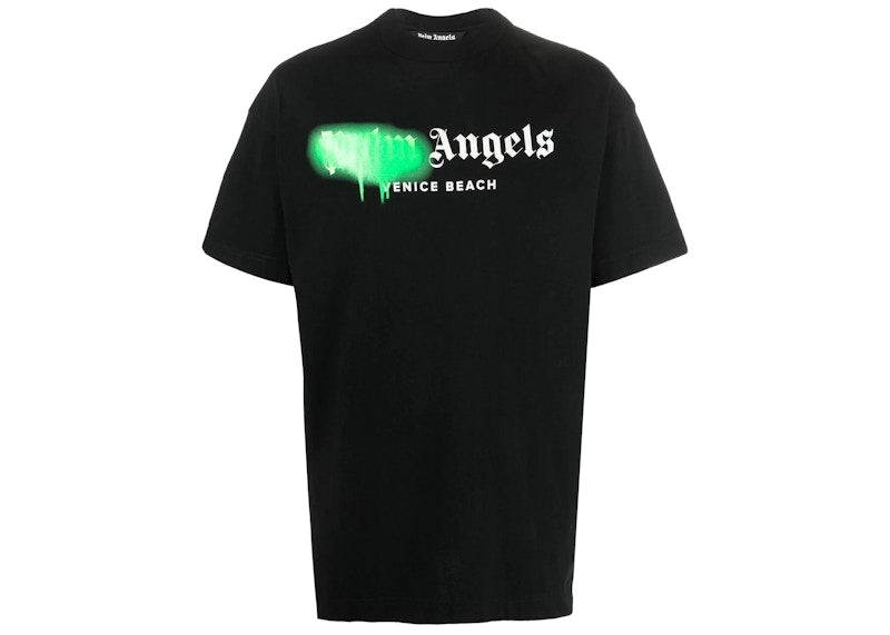 Palm Angels Venice Beach Sprayed Logo T-shirt Black