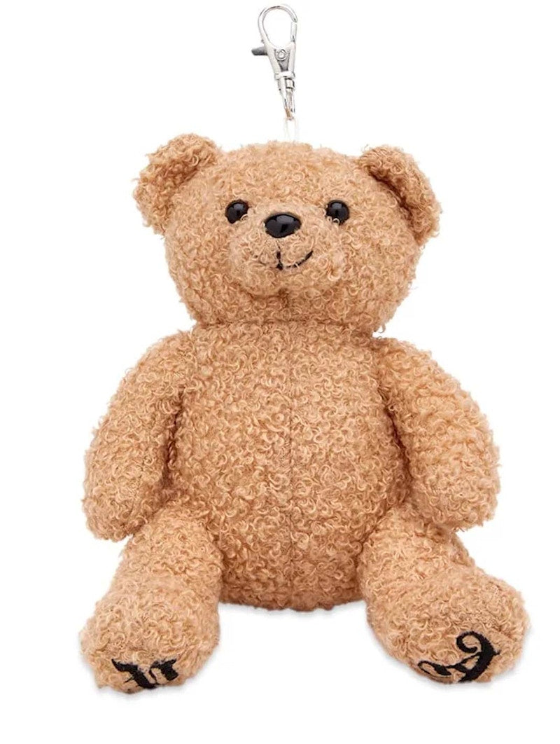 Palm Angels Women PA Bear Keychain Brown/Black