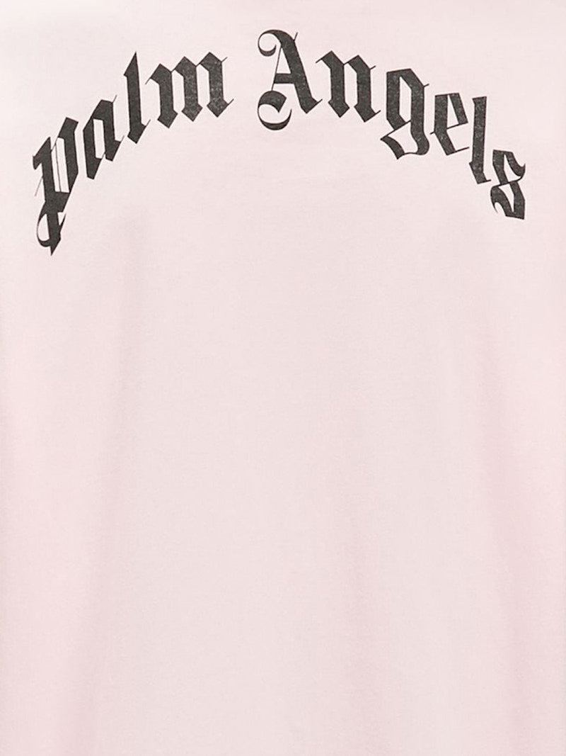 Palm Angels Womens Bear Loose T-Shirt Almond Blossom/Brown