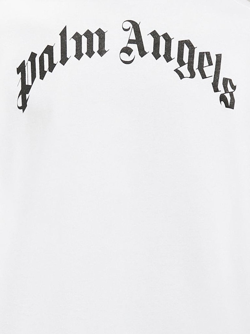 Palm Angels Womens Bear Loose T-Shirt White/Brown