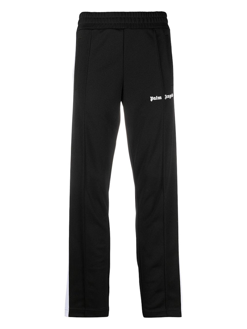 Palm Angels Womens Track Pants Black/White