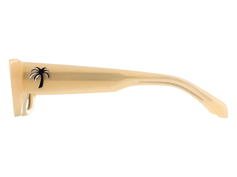 Palm Angels Yosemite Sunglasses Sand Brown (PERI056S24PLA0011764)