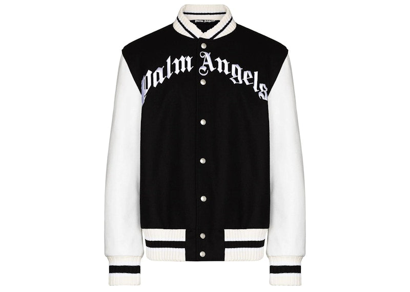 Palm Angels x Browns 50 Logo Bomber Jacket Black