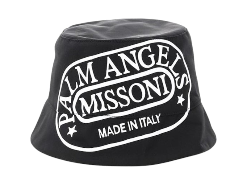 Palm Angels x Missoni Heritage Bucket Hat Black
