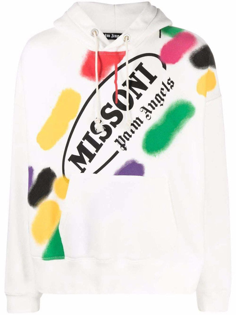Palm Angels x Missoni Hoodie White