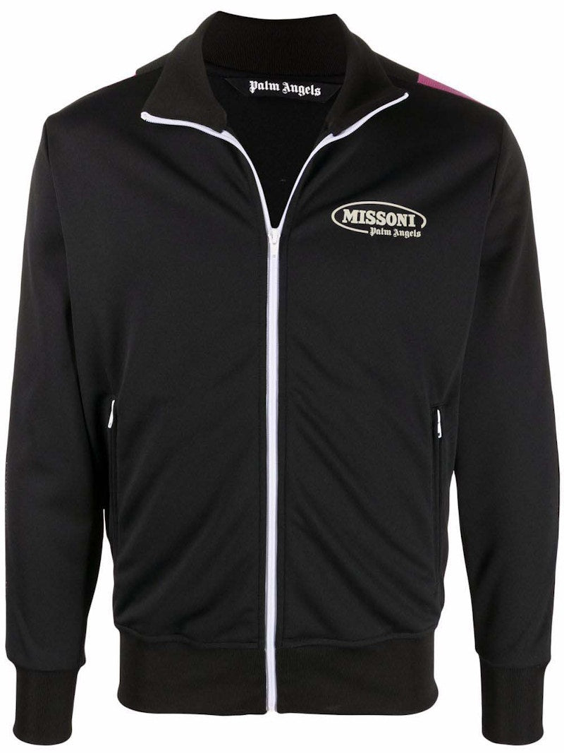 Palm Angels x Missoni Track Jacket Black