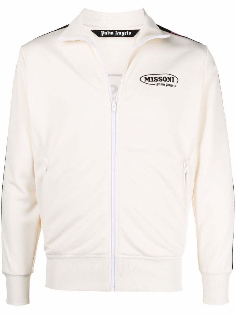 Palm Angels x Missoni Track Jacket Off White