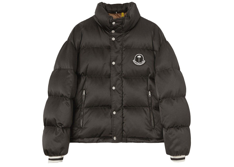 Palm Angels x Moncler Wharram Giubbotto Jacket Black