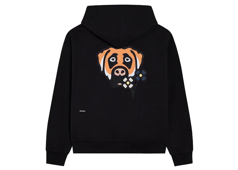 Pangaia x Victor Victor Dog Face Hoodie Black