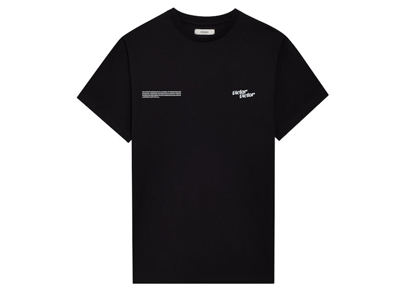 Pangaia x Victor Victor Dog Face T-Shirt Black