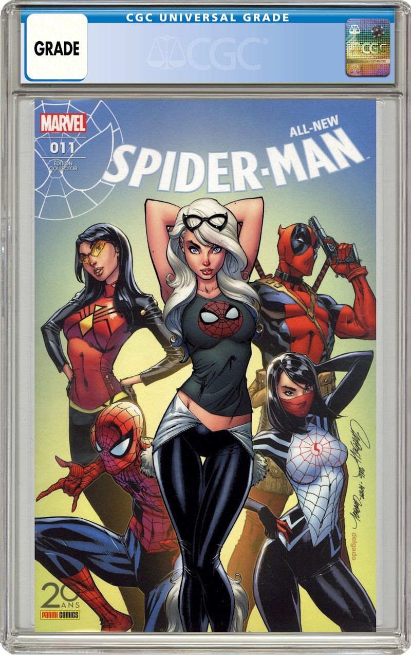 Panini France S.A. All-New Spider-Man (French 2016 Panini France) #11B Comic Book CGC Graded