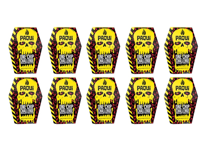 Paqui One Chip Challenge 2021 Carolina Reaper & Scorpion Pepper 10x Lot (Not Fit For Human Consumption)