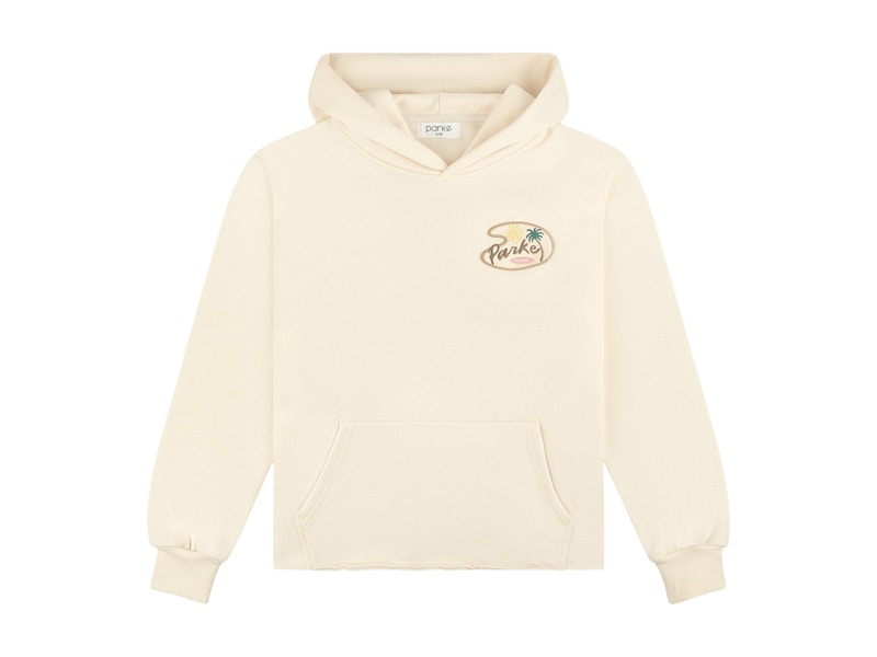 Parke The Bay Side Hoodie Cream
