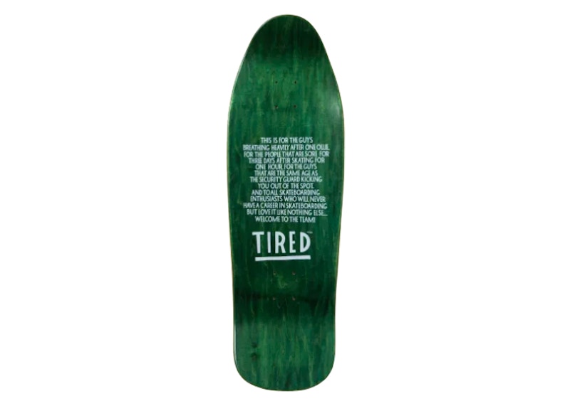 Parra Family Business Tired - 1989 9.7 Skateboard Deck