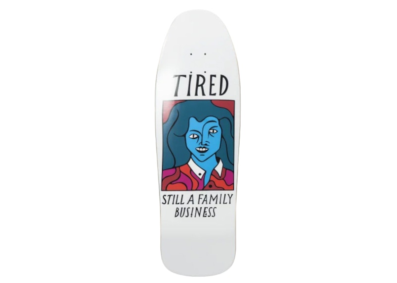 Parra Family Business Tired - 1989 9.7 Skateboard Deck