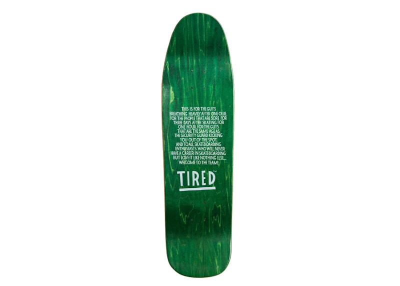 Parra Scholar Tired - Wanderer 9 1/4 Skateboard Deck