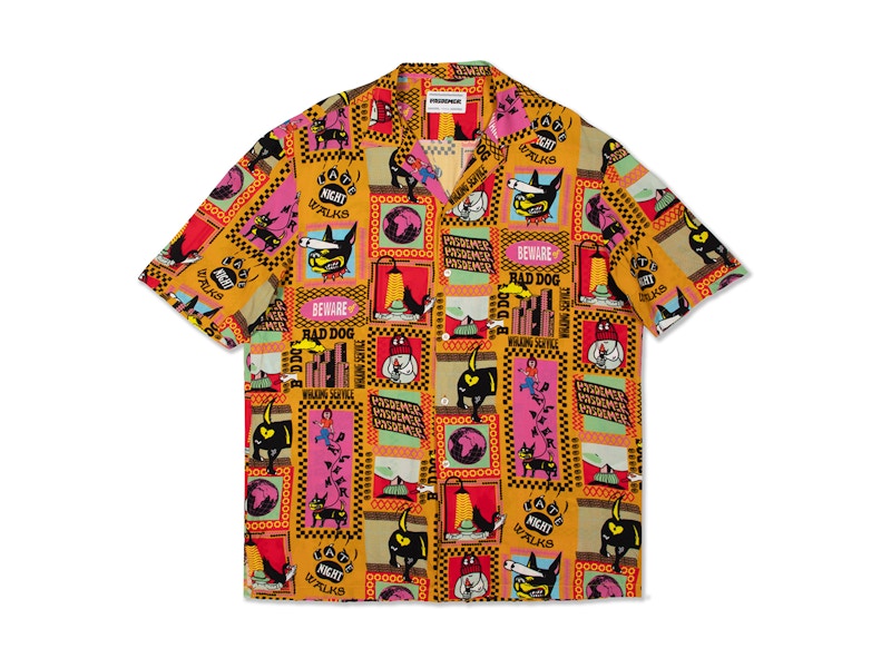 Pas de Mer Bad Dog Shirt (In-Store) Mustard yellow