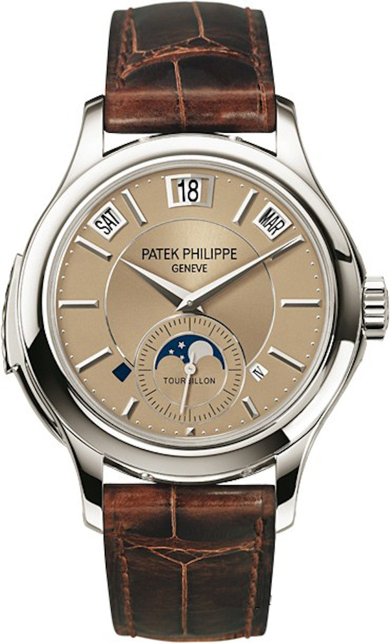 Patek Philippe Minute Repeater Toubillon Perpetual Calendar Brown Dial 5207P