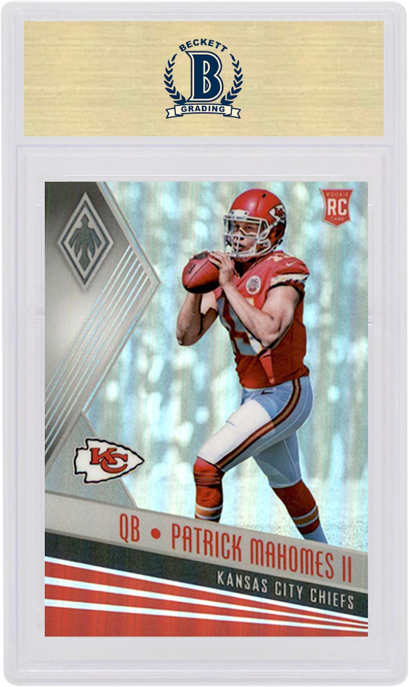 Patrick Mahomes 2017 Panini Phoenix Rookie #104 (PSA or BGS Graded)