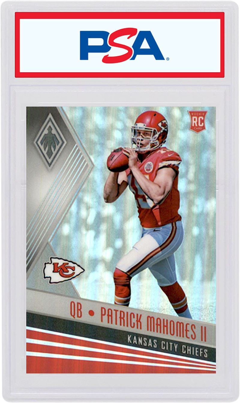 Patrick Mahomes 2017 Panini Phoenix Rookie #104 (PSA or BGS Graded)