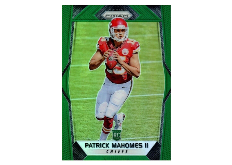 Patrick Mahomes 2017 Panini Prizm Rookie Green #269 (Ungraded)