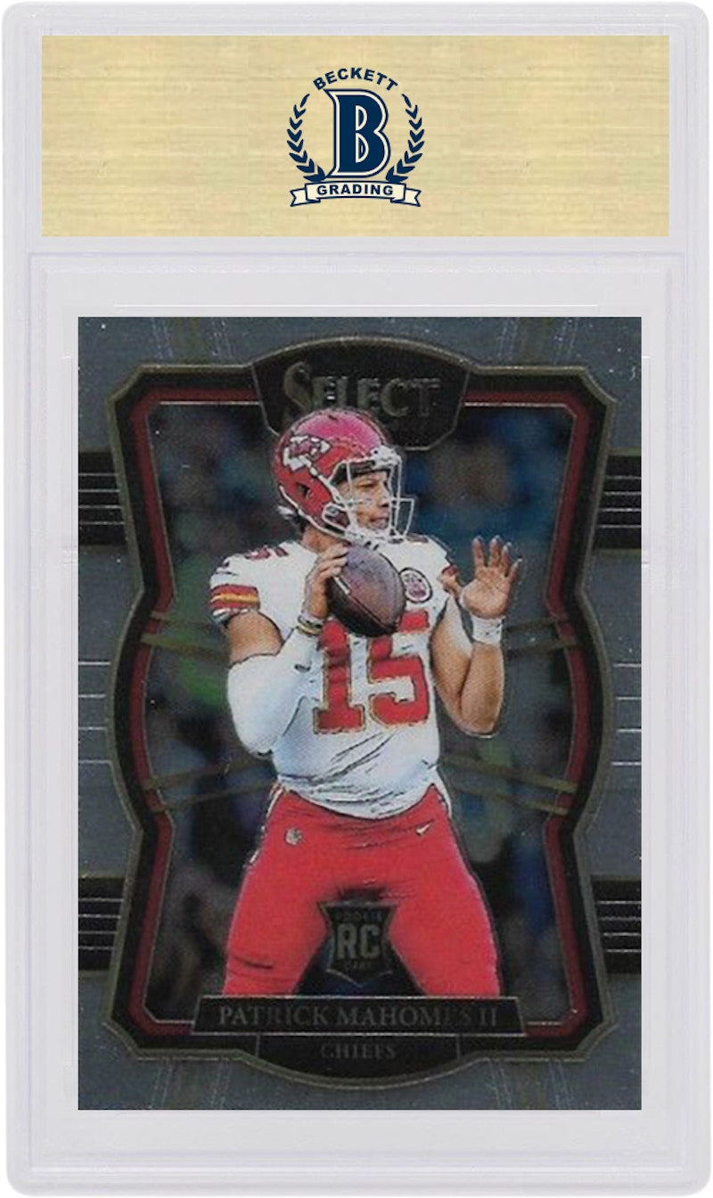 Patrick Mahomes 2017 Panini Select Rookie #103 (PSA or BGS Graded)