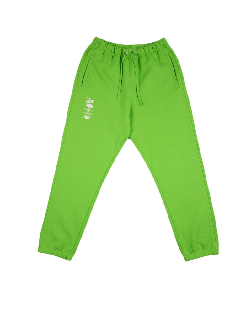 Patta New Balance Family Jogging Pants Fluoro Green