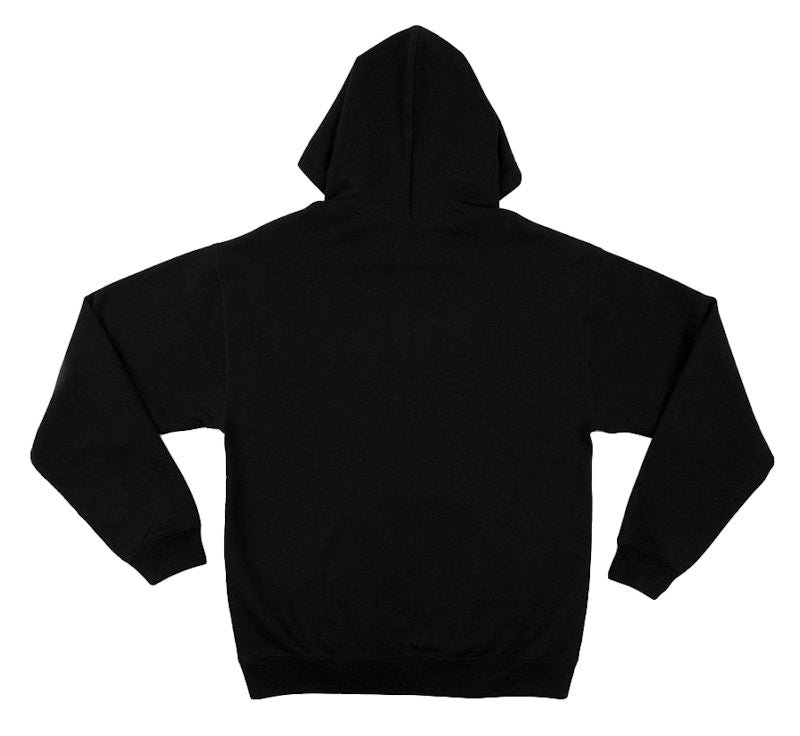 Patta Soundsystem X Smib Script Logo Hooded Sweatshirt With Vinyl Black