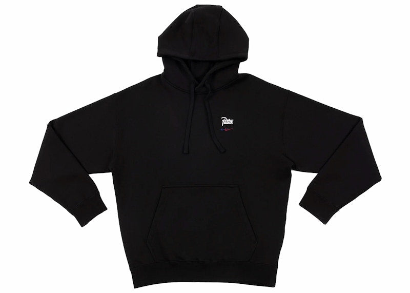 Patta x FC Barcelona Solo Swoosh Culers del Món Hooded Sweater Black/Deep Royal Blue