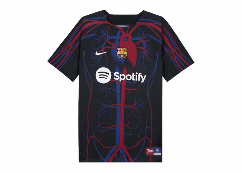 Patta x Barcelona FC Culers del Món Pre-Match Jersey (Asia Sizing) Black/White
