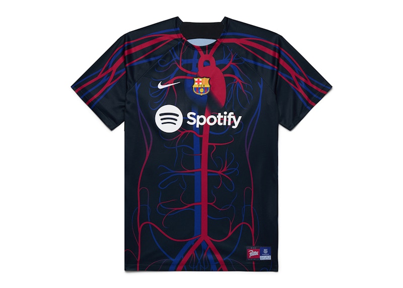 Patta x Barcelona FC Culers del Món Pre-Match Jersey Black/White