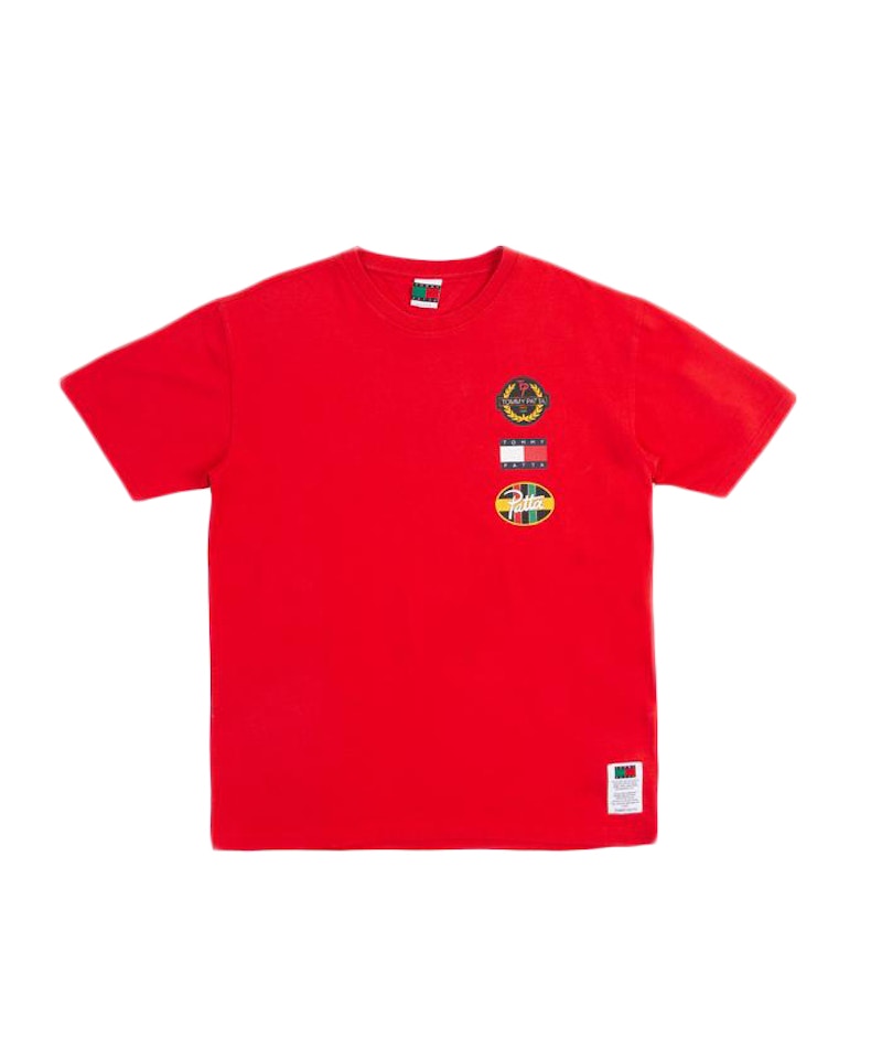 Patta x Tommy Jeans Flag T-shirt High Risk Red