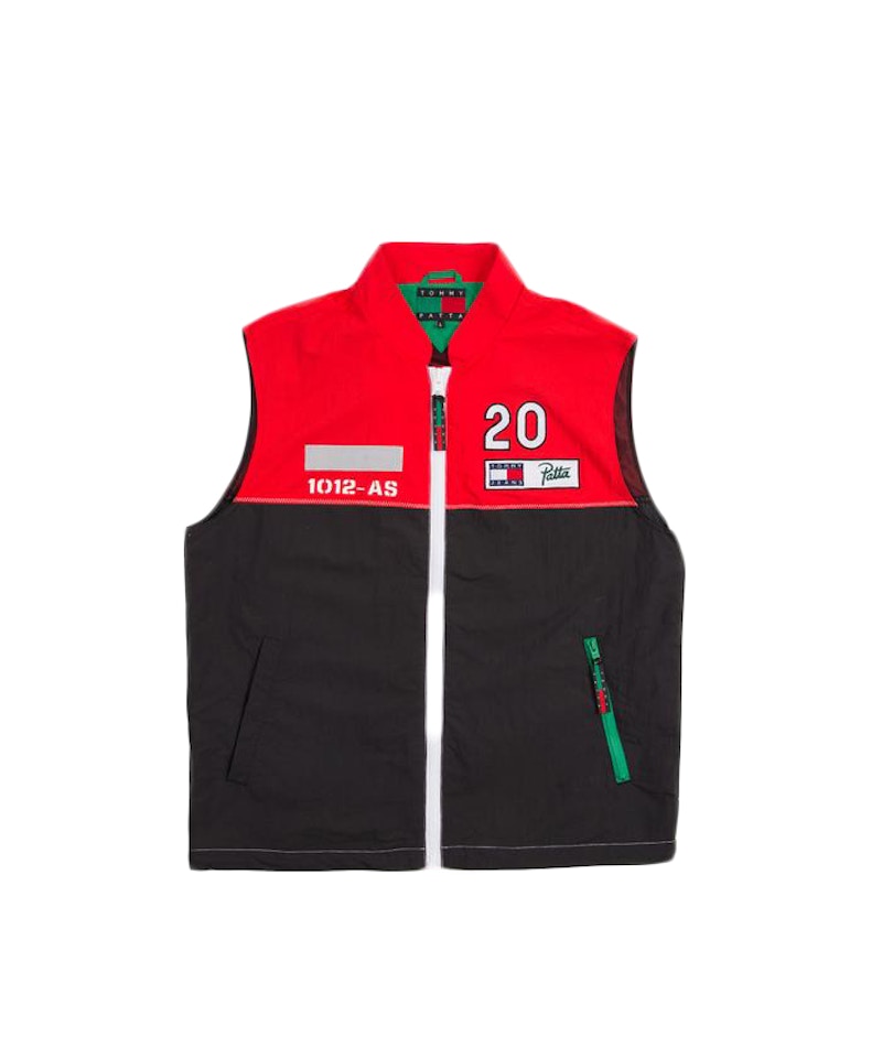 Patta x Tommy Jeans Vest Black/High Risk Red