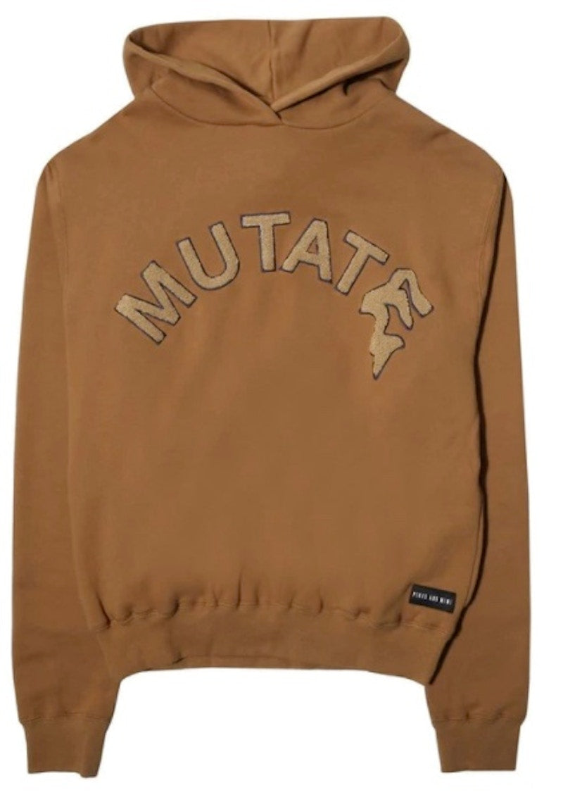 Perks And Mini High Order Chenille Hoodie Rust
