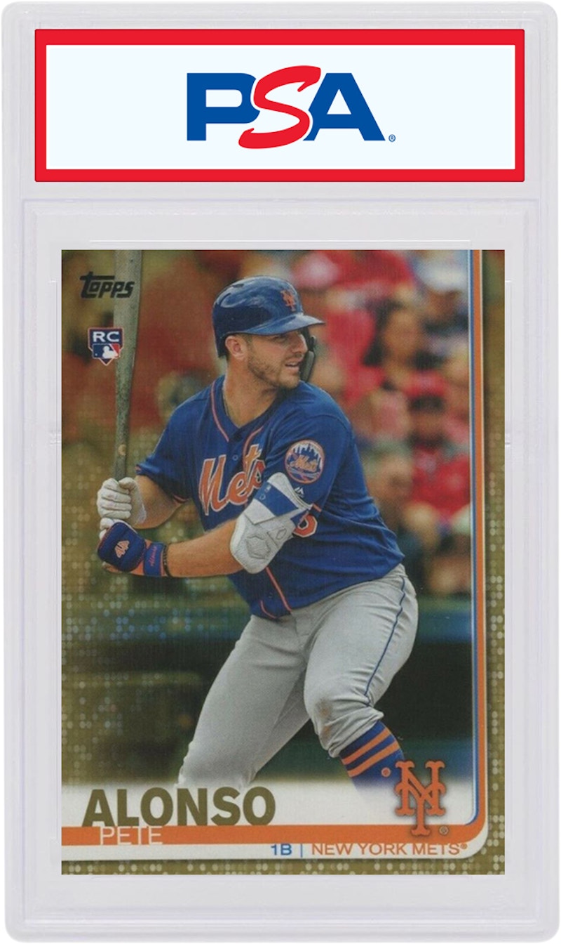 Pete Alonso 2019 Topps Rookie Gold /2019 #475 (PSA or BGS Graded)