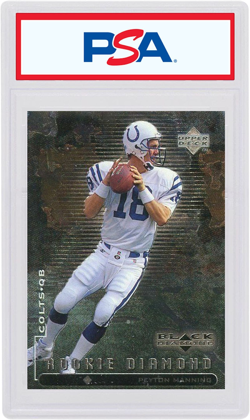 Peyton Manning 1998 Upper Deck Black Diamond Rookie #91 (PSA or BGS Graded)